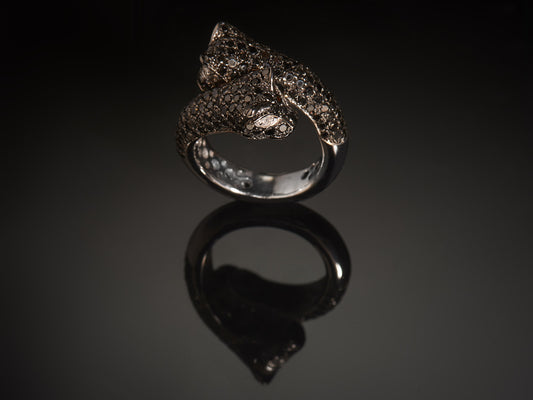 Кольцо с бриллиантами