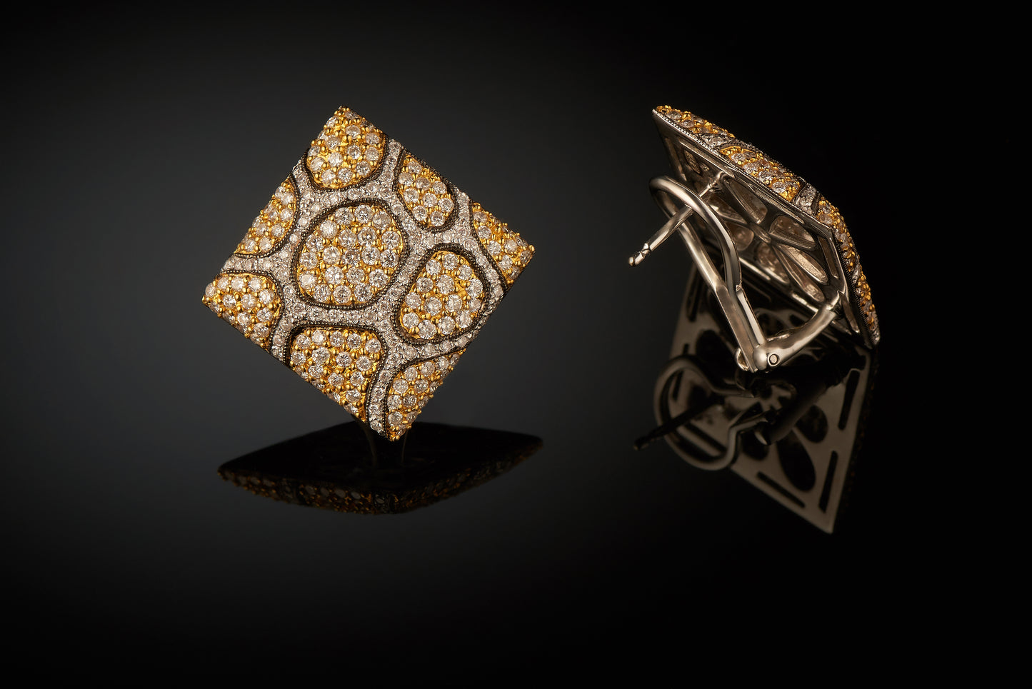 Серьги с бриллиантами