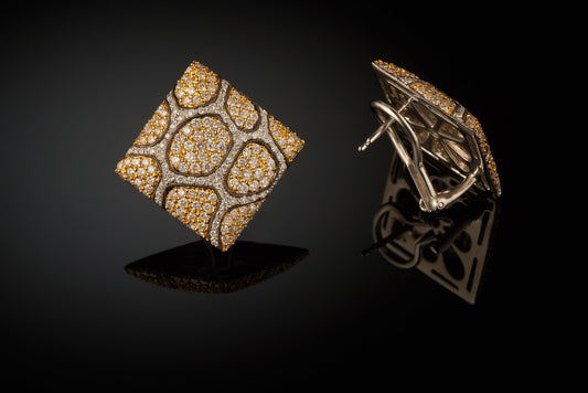 Серьги с бриллиантами