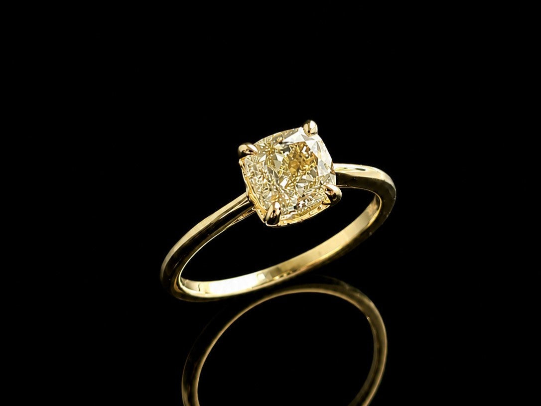 Gredzens ar briljantiem 1.51ct GIA