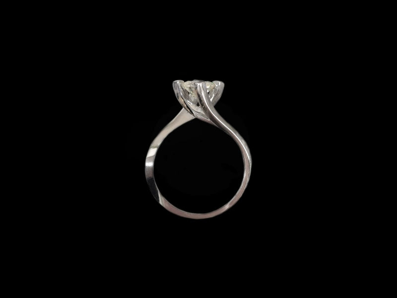 Кольцо с бриллиантом 1.00ct GIA