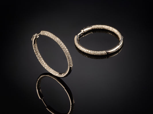 Серьги с бриллиантами