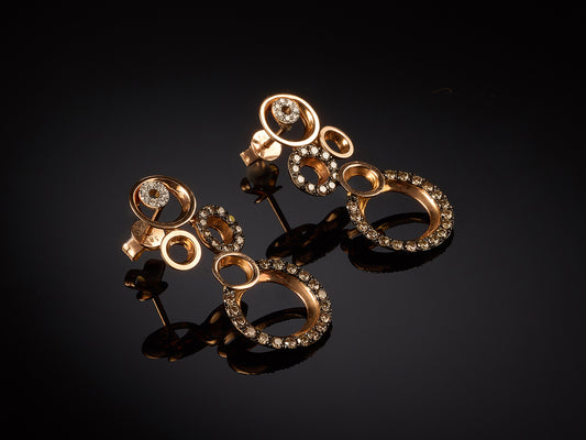 Серьги с бриллиантами