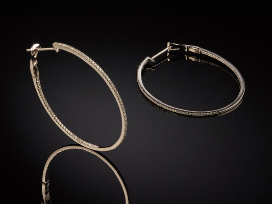 Серьги с бриллиантами