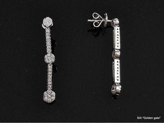 Серьги с бриллиантами