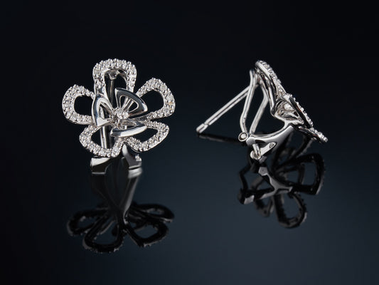 Серьги с бриллиантами