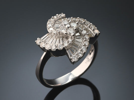 Кольцо с бриллиантами