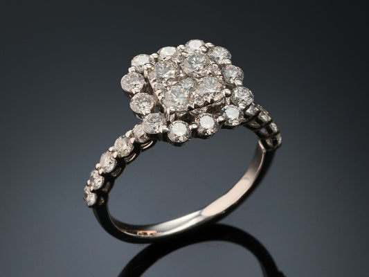 Кольцо с бриллиантами