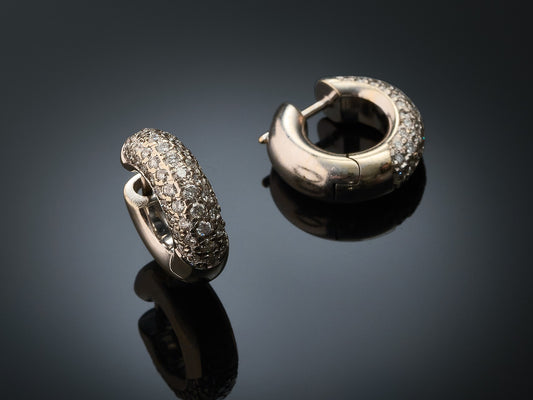 Серьги с бриллиантами