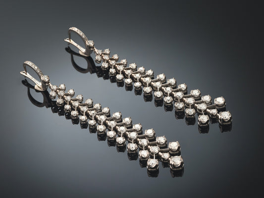 Серьги с бриллиантами