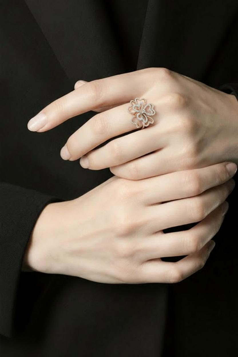 Кольцо с бриллиантами