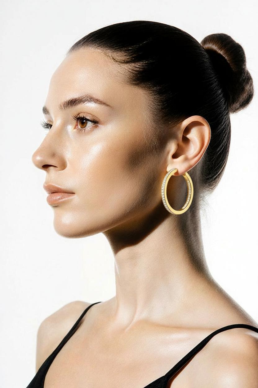 Серьги с бриллиантами