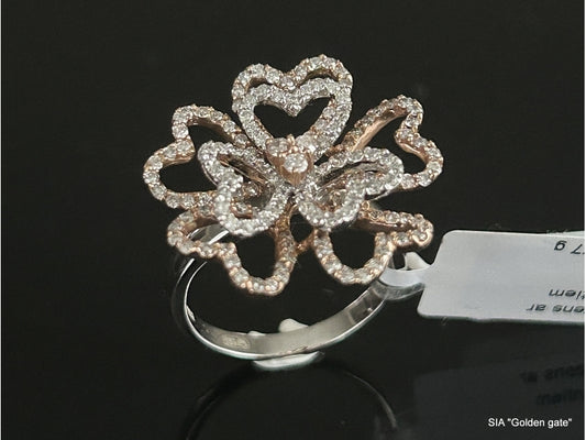 Кольцо с бриллиантами