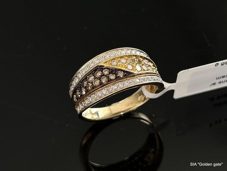 Кольцо с бриллиантами