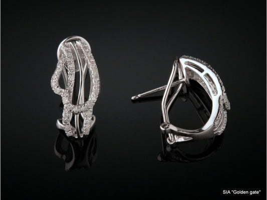 Серьги с бриллиантами