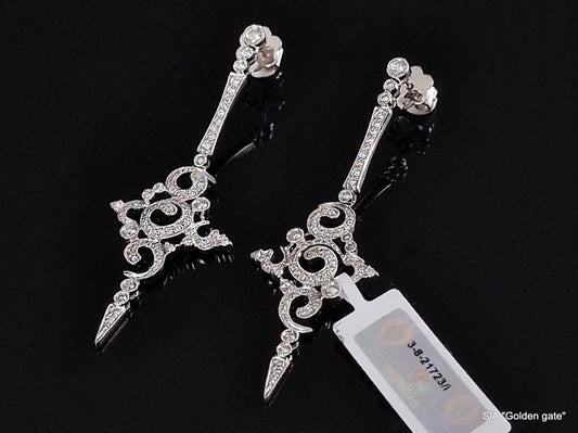 Серьги с бриллиантами