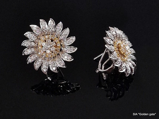 Серьги с бриллиантами