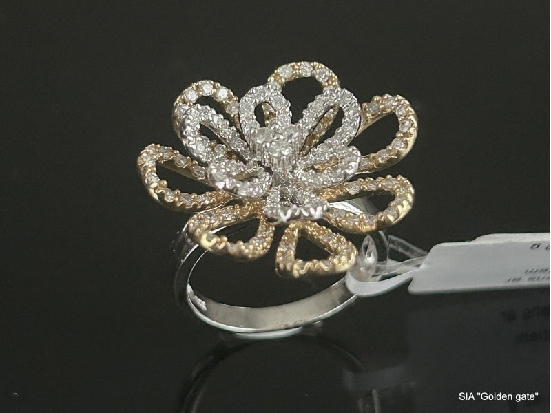 Кольцо с бриллиантами