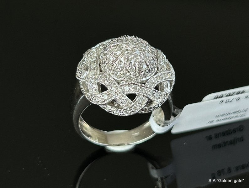 Кольцо с бриллиантами