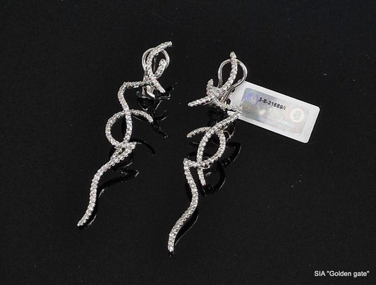 Серьги с бриллиантами