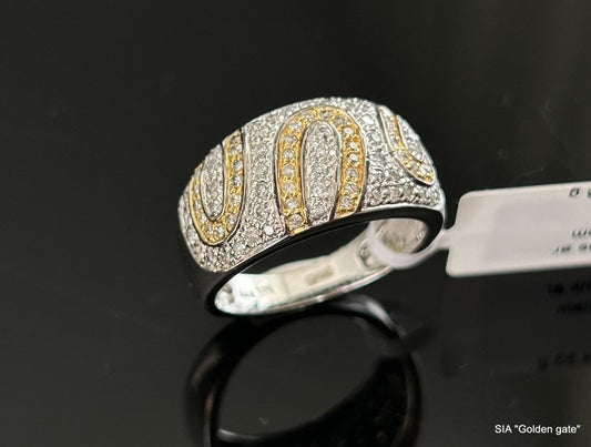 Кольцо с бриллиантами