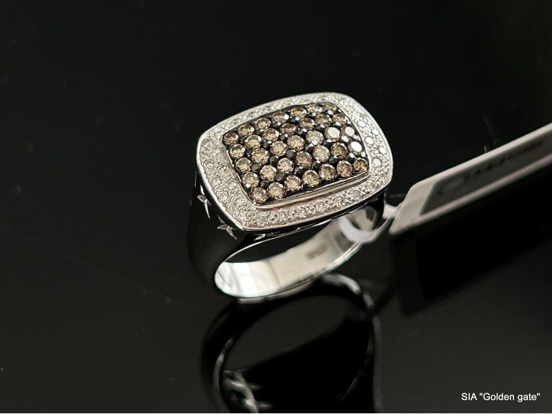 Кольцо с бриллиантами