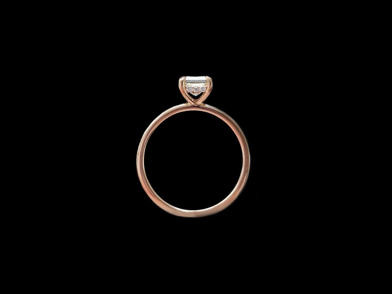 Кольцо с бриллиантами 0.87ct GIA