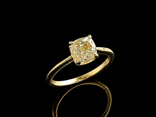 Gredzens ar briljantiem 1.51ct GIA