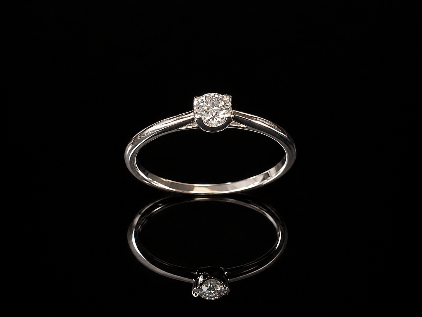 Gredzens ar briljantu 0.20ct