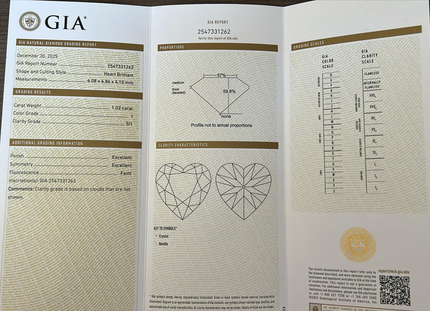 Platīnas auskari ar briljantiem 2.02ct GIA