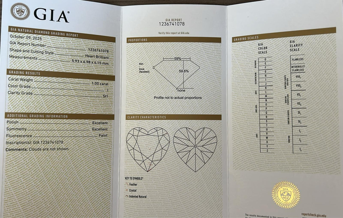 Platīnas auskari ar briljantiem 2.02ct GIA
