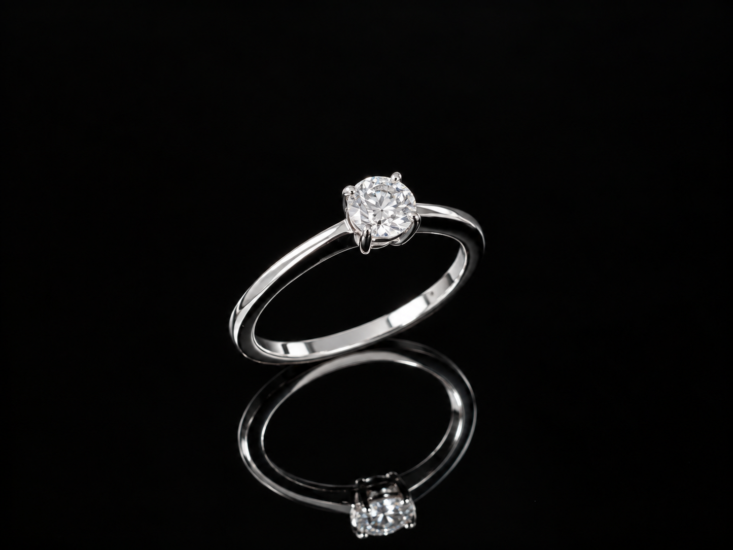 Кольцо с бриллиантом 0.70ct GIA