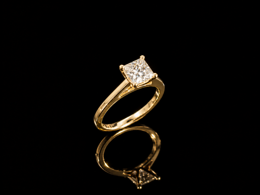 Gredzens ar briljantu 1.00ct GIA