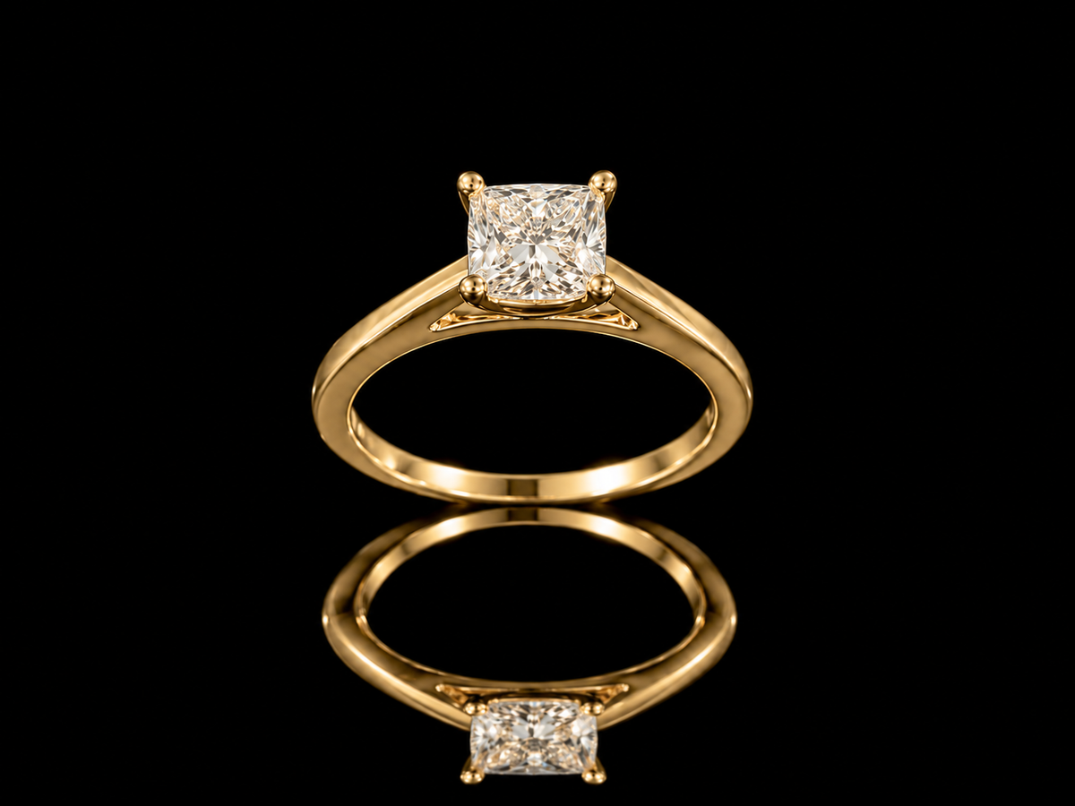 Gredzens ar briljantu 1.00ct GIA