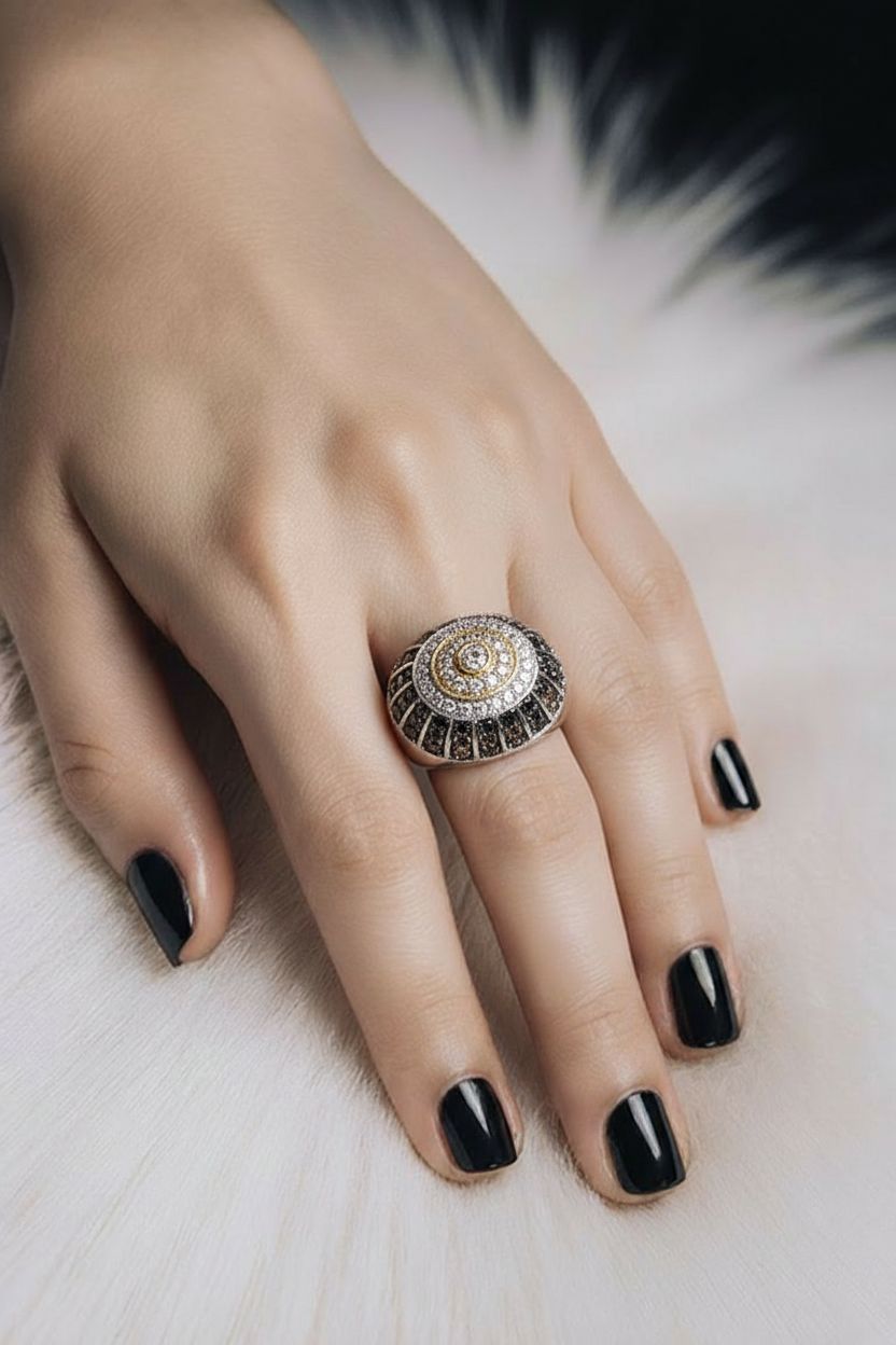 Кольцо с бриллиантами