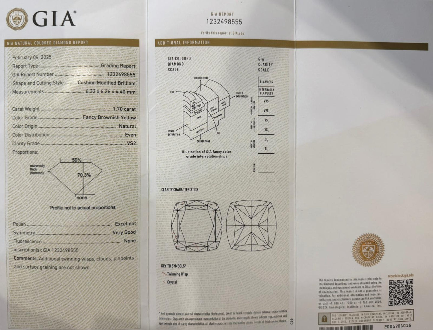 Platīnas gredzens ar briljantiem 2.20ct GIA