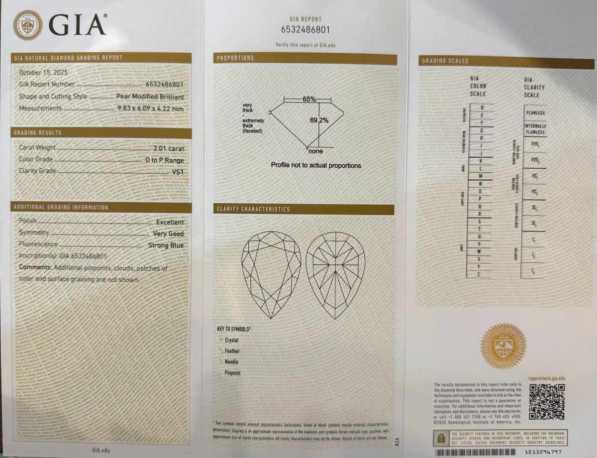Platīnas gredzens ar briljantiem 2.68ct GIA