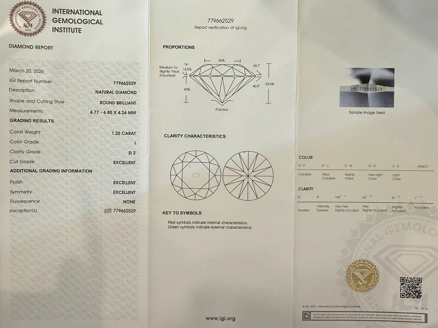 Platīnas auskari ar briljantiem 2.91ct GIA