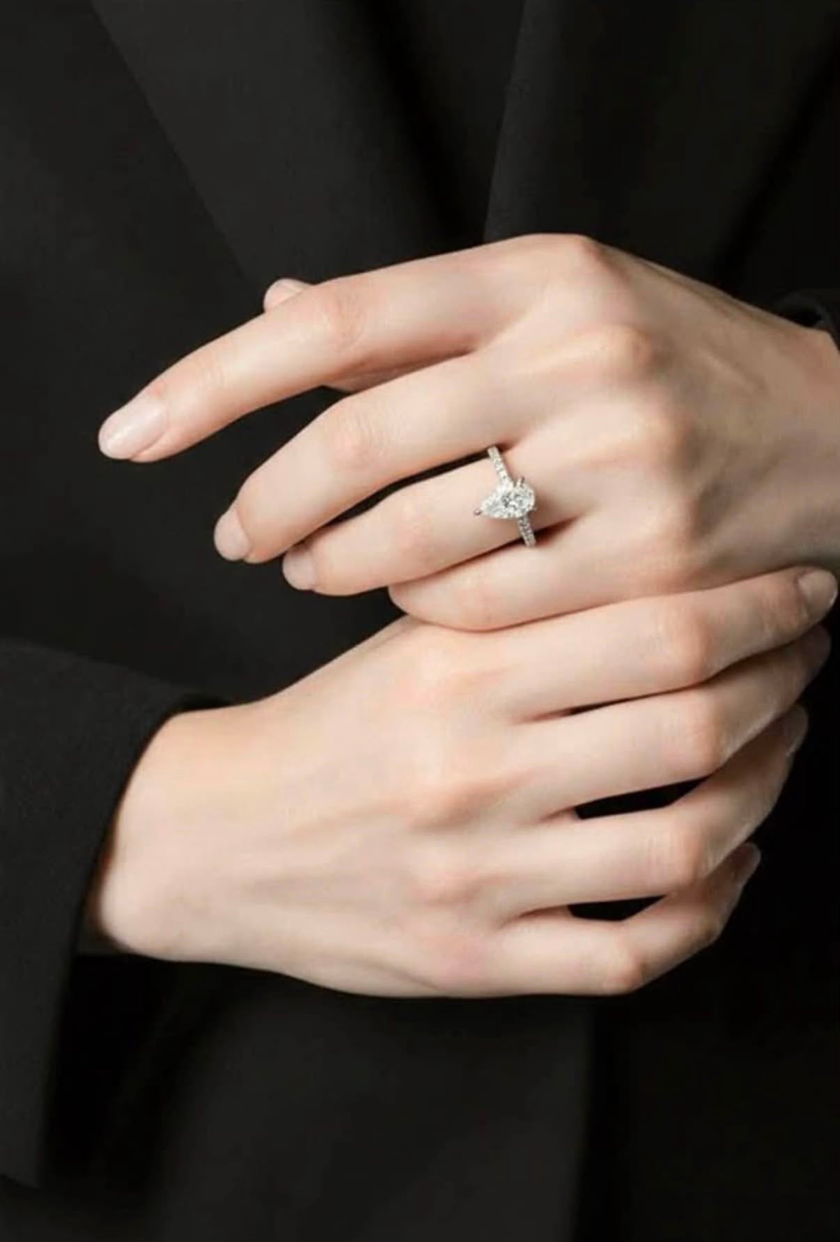 Platīnas gredzens ar briljantiem 1.25ct IGI