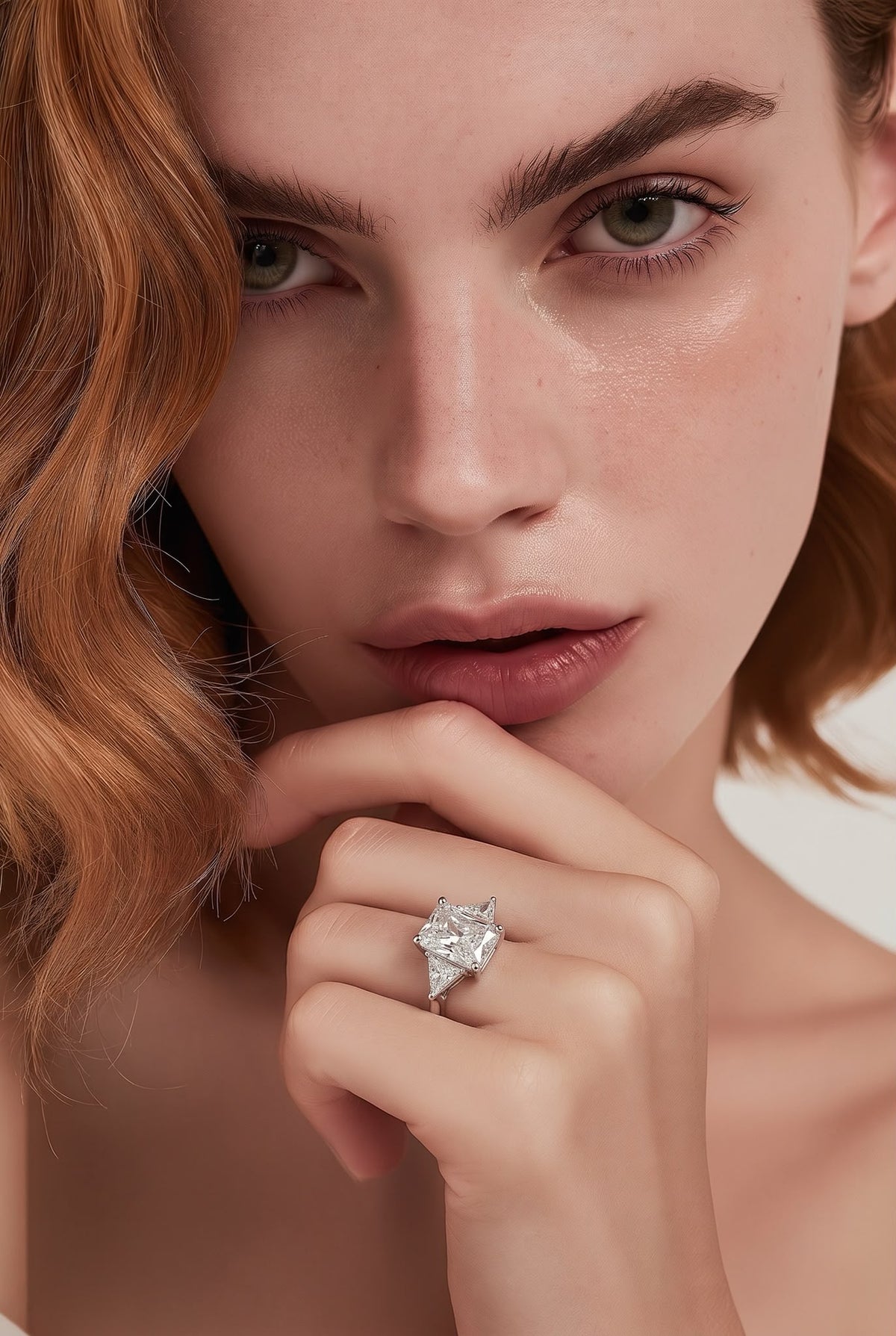 Кольцо с лабораторными бриллиантами 4.84ct IGI